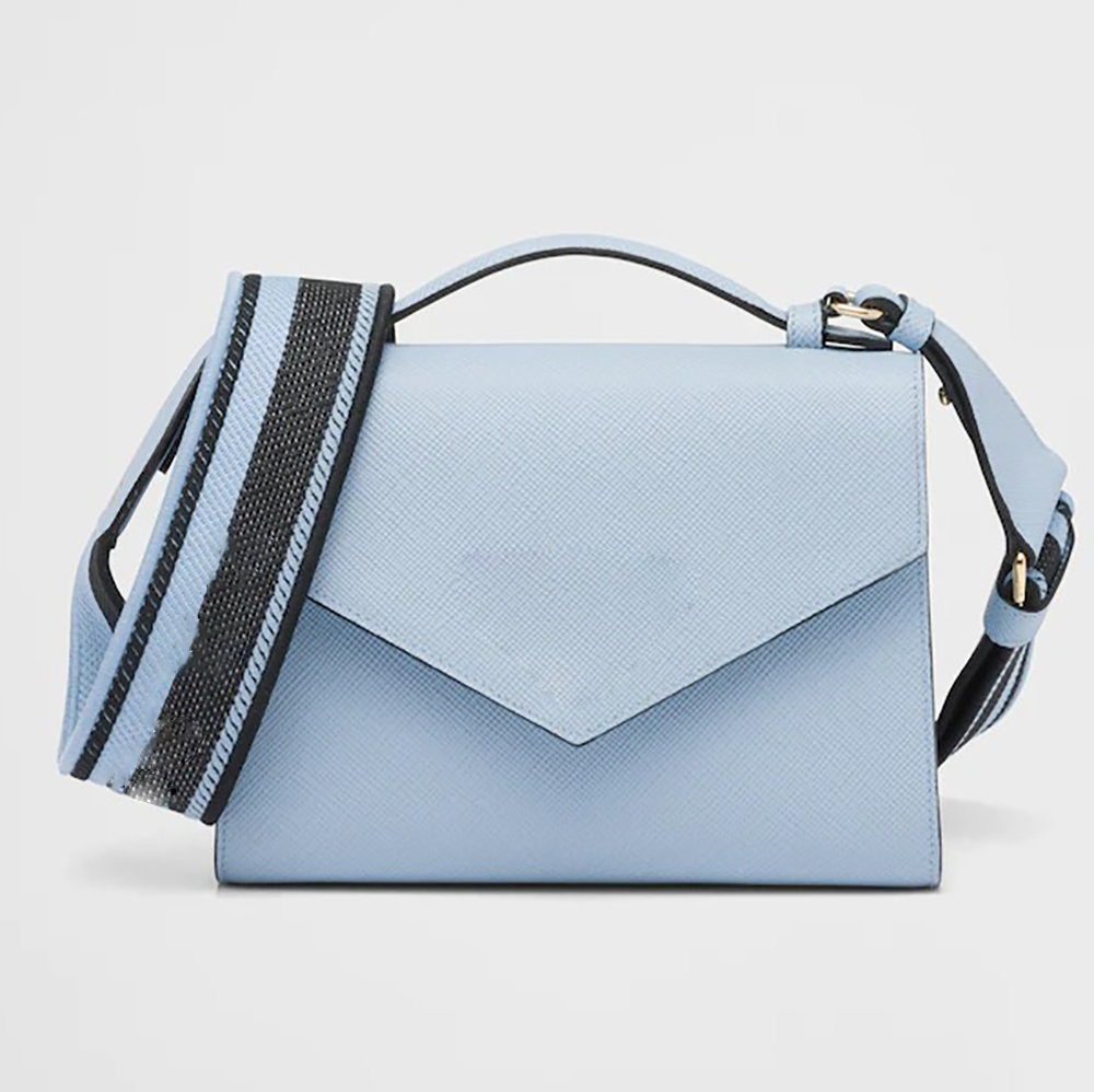 

Monochrome Saffiano and leather bag shoulder crossbody messenger designers bag women handbags composite ladies wallet purse embroidered logo shoulder strap, Customize