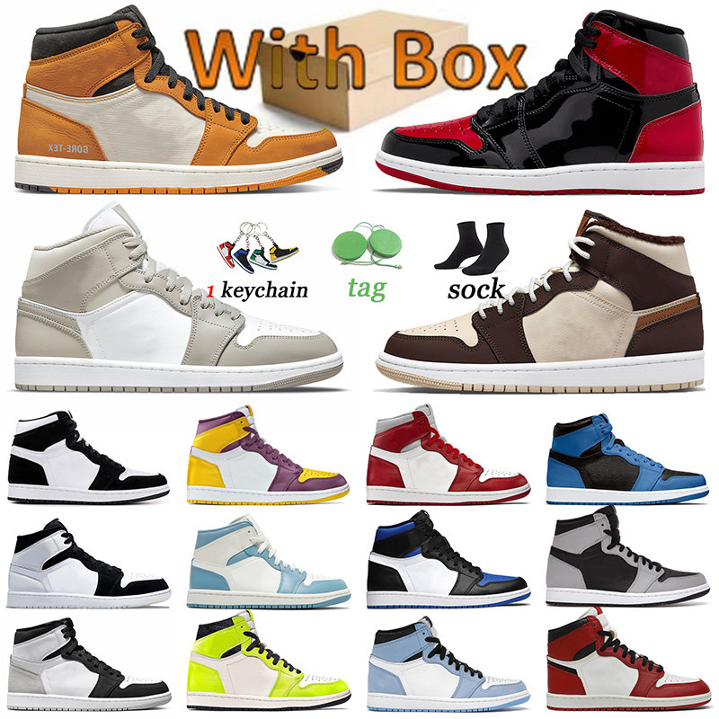 

Fashion 1 1s jumpman Fragment Orange basketball shoes Element Light Curry Shadow Trainers Men College Grey Sneakers Royal Toe Patent Bred, B44 36-46 offfwhite blue