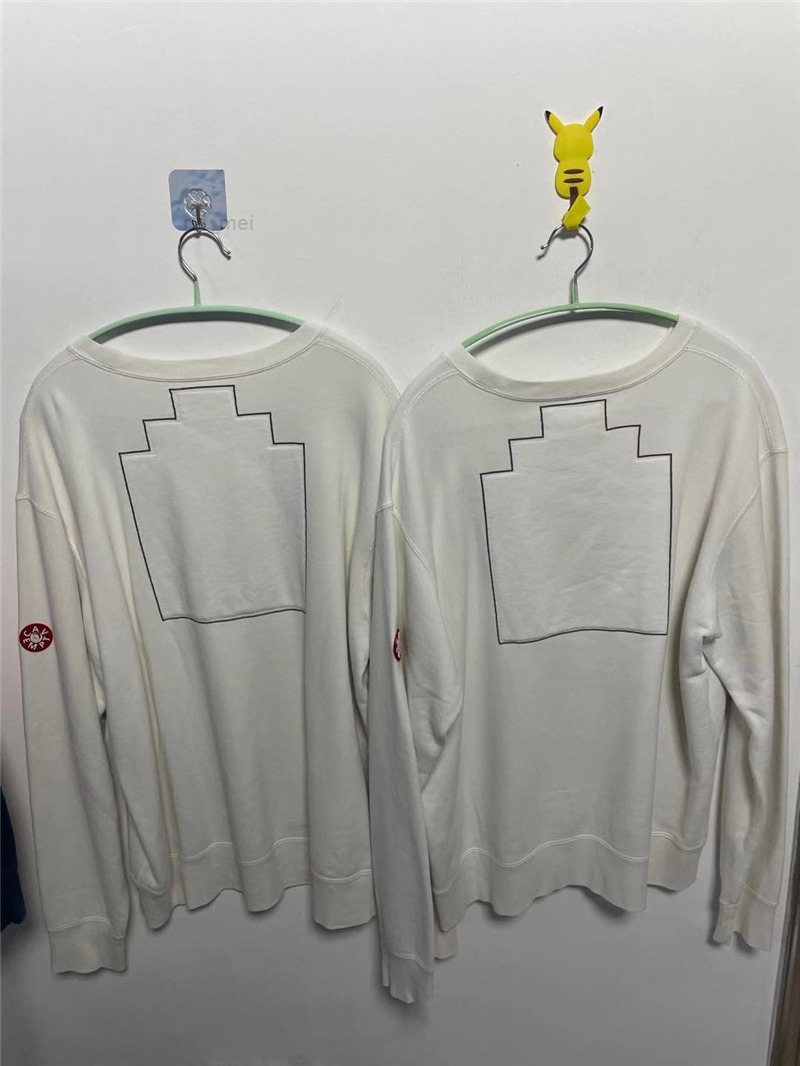 

Sweatshirts Men White Woman 1 high Quality Crewneck Print Hoodies