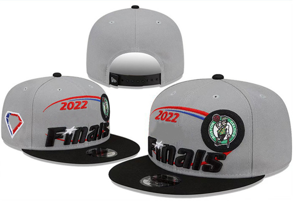 

Boston''Celtics'' 2022 Eastern Conference Champions Cap Locker Room Snapback Adjustable Basketball Hat Gray/Black
