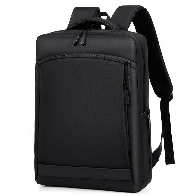 

Backpack CFUN YA 15.6 Laptop Bag Men School Bookbag Fashion Junior Backpacking Male Anti-Theft Business Travel BagpacK, Black