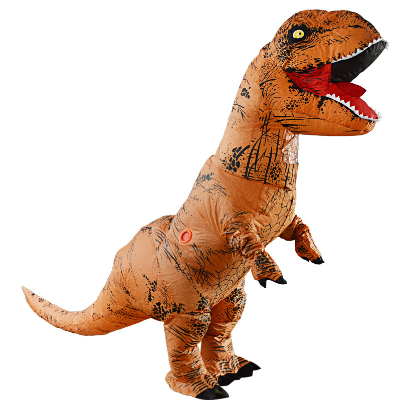 

Mascot doll costume Inflatable Dinosaur Costume Tyrannosaurus Rex Christmas Adult Inflatable Costume Cartoon Doll Mascot, Show