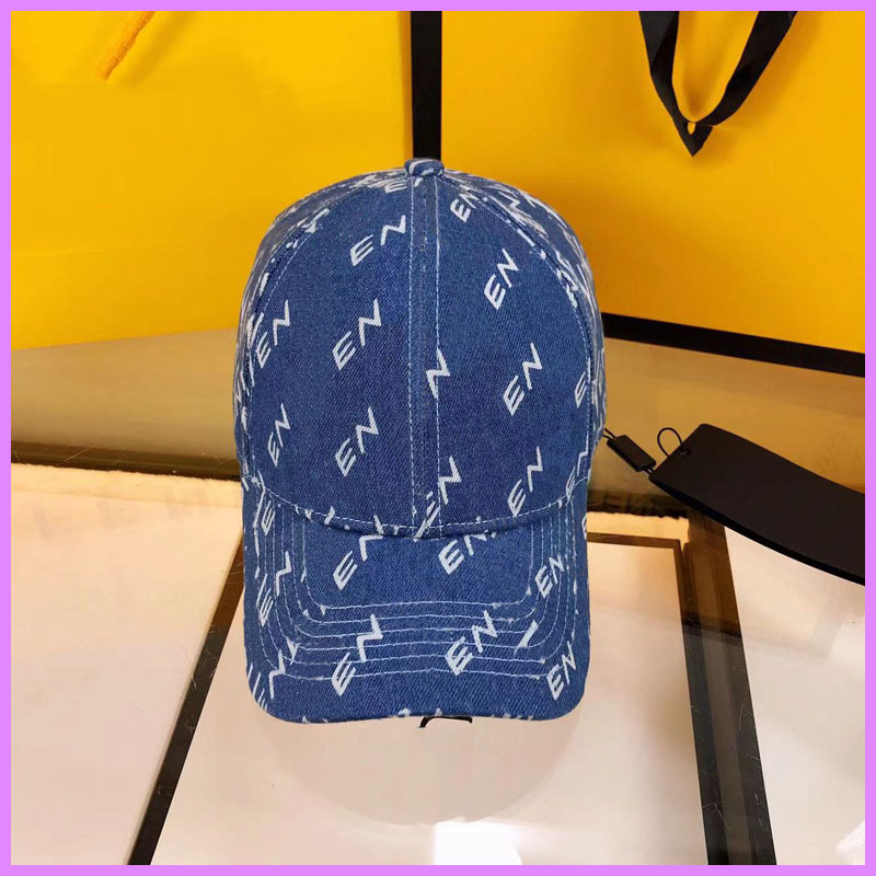 

Street Fashion Baseball Cap Women Casquette Summer Cowhide Caps Hats Mens Designer Sports Baseball Caps Bucket Hat D225042F, Blue