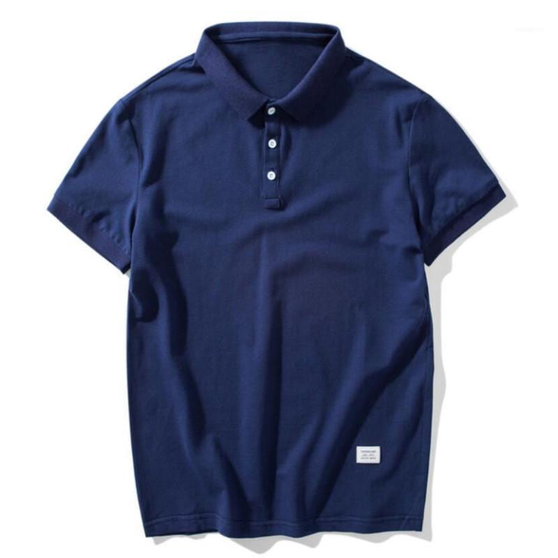 

Polos Shirt Men Summer Casual Outwear Solid Short Sleeve Male Breathable Mens Tee Men's Shirts, Axsm04-2