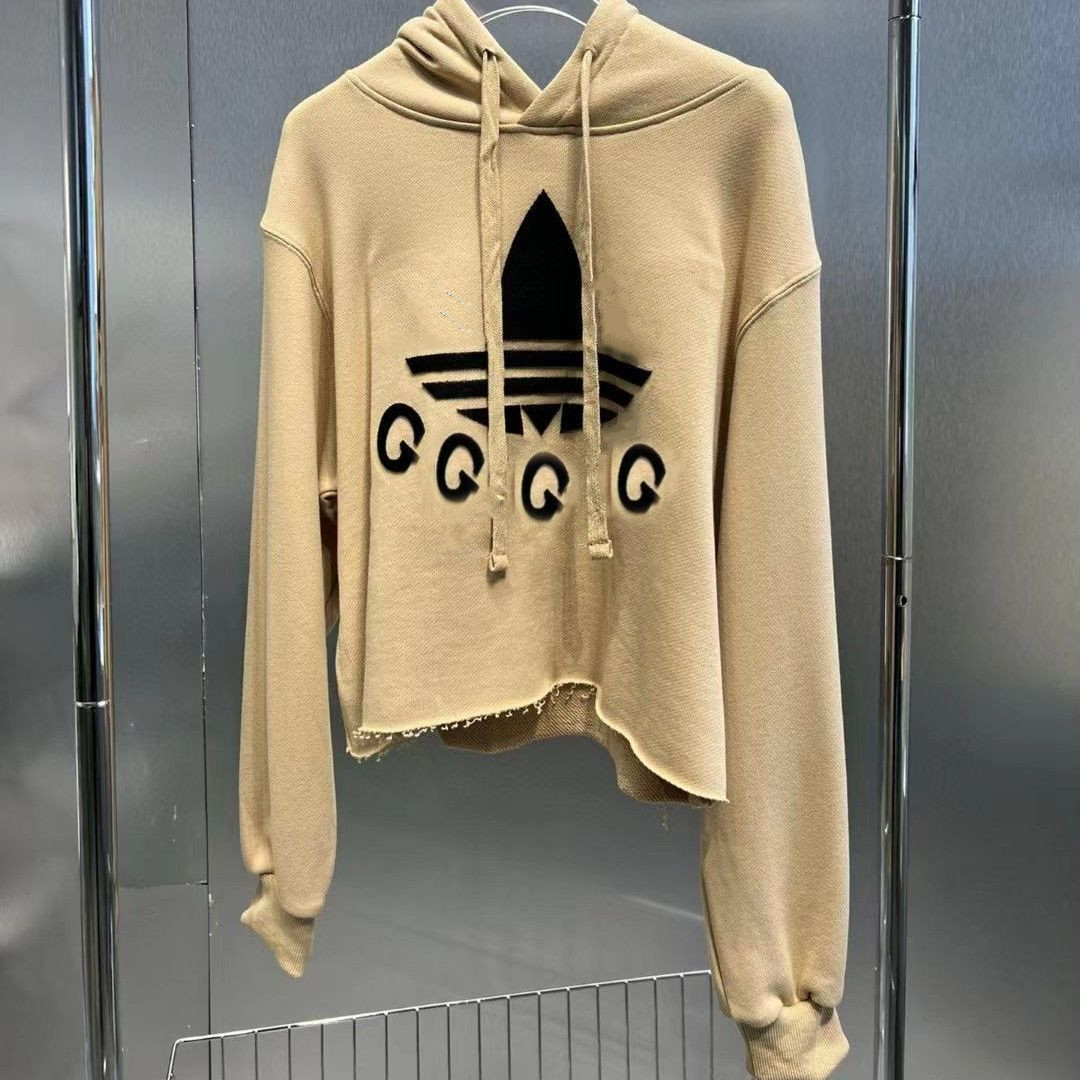 Hoodie Women Designer Sweatshirts Running Sportswear Pullover Fasion Short Style Long Sleeve Print With Letters S M L-image-790051584