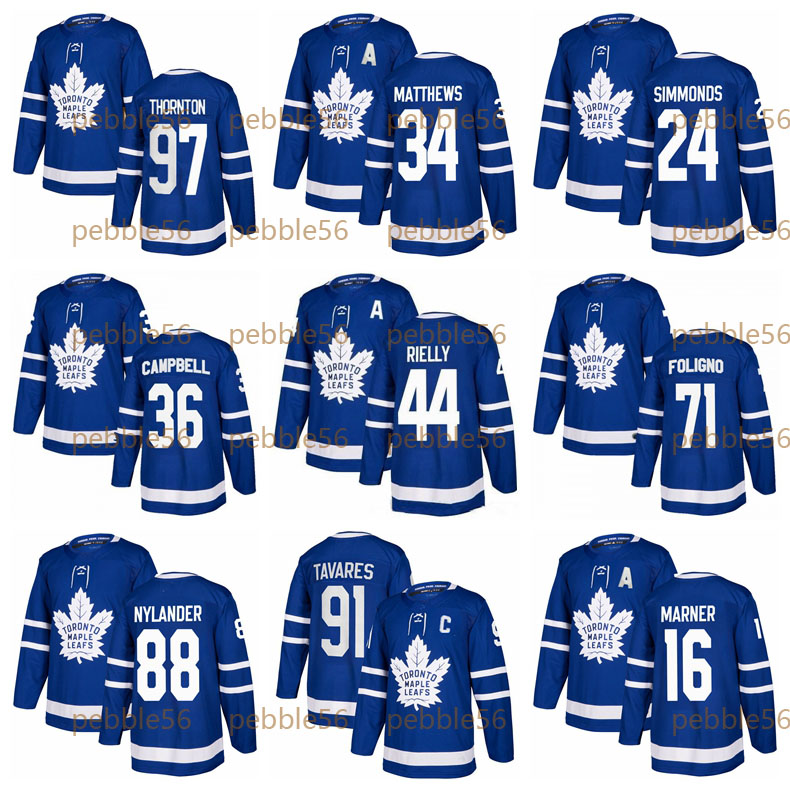 

Hockey Jerseys 16 Mitchell Marner 34 Auston Matthews 91 John Tavares 97 Joe Thornton 88 William Nylander custom 0506 2022, Pebble56