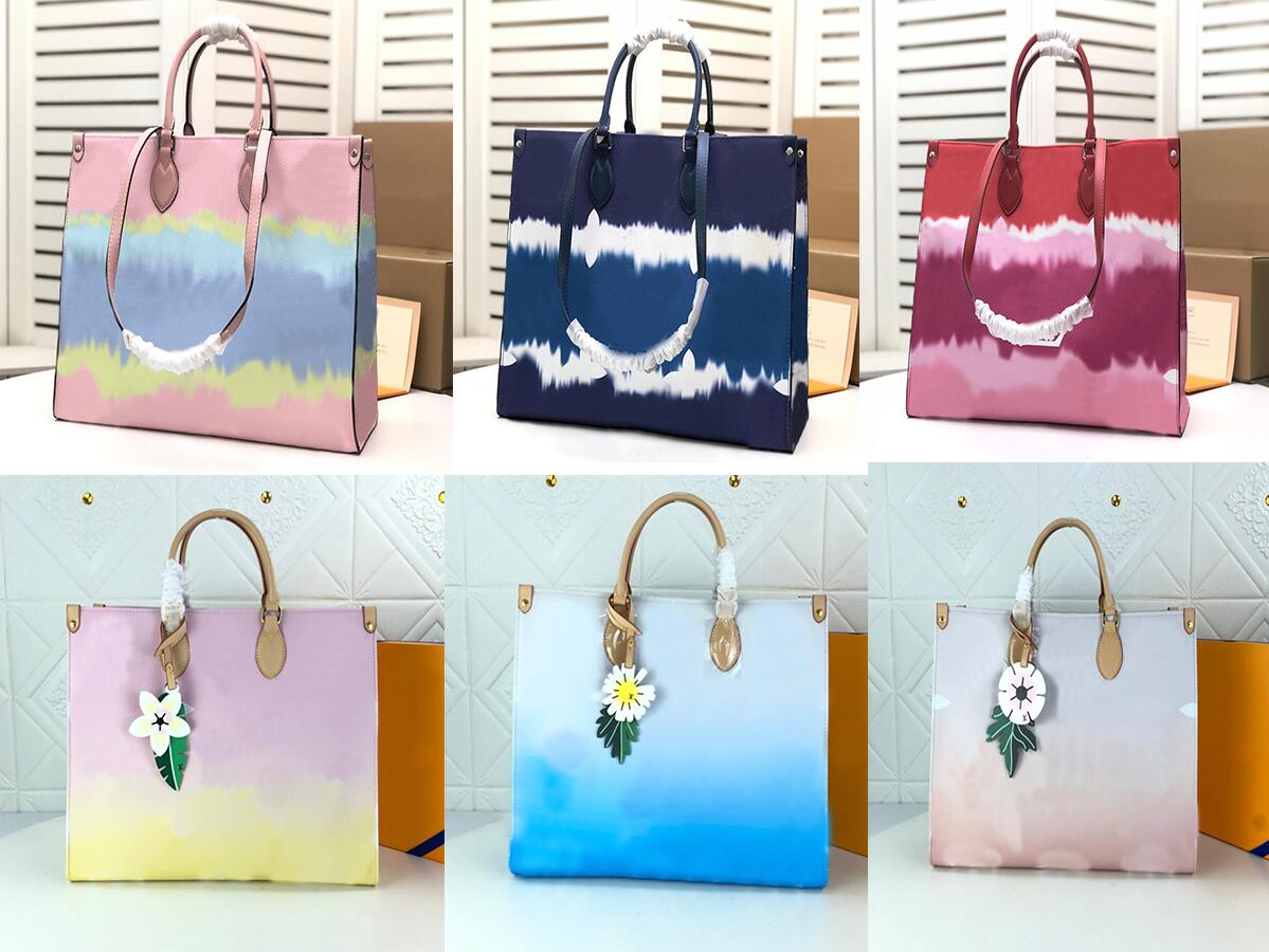 HBP Deauville Totes Designer Sac à main Femmes ONTHEGO Véritable Fourre-tout en cuir Sac à provisions Monogrammes Sacs à main Sac à main Sac à ba