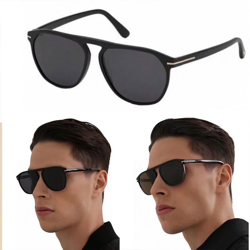 

Sunglasses classic men ford retro full frame outdoor multifunctional protective TF835 mens glasses top designer luxury high quality