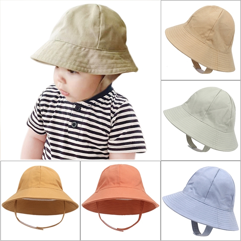 

Topi Bayi Baru Musim Panas Gugur Panama Matahari Aksesoris Pantai Ember Anakanak untuk Anak Perempuan 220611