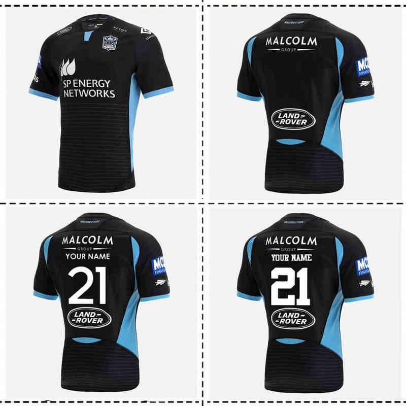 

2021/22 Glasgow Warriors Home Rugby Jersey Shirt Size S-m-l-xl--3xl-4xl-5xl