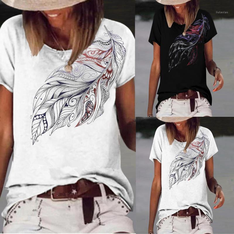 

Women' Blouses & Shirts Short Sleeve Womens Tops Flowy Casual Tee Summer Casaul O-neck 2022 Blusas De Frio Feminina Kimonos Mujer Verano, Black