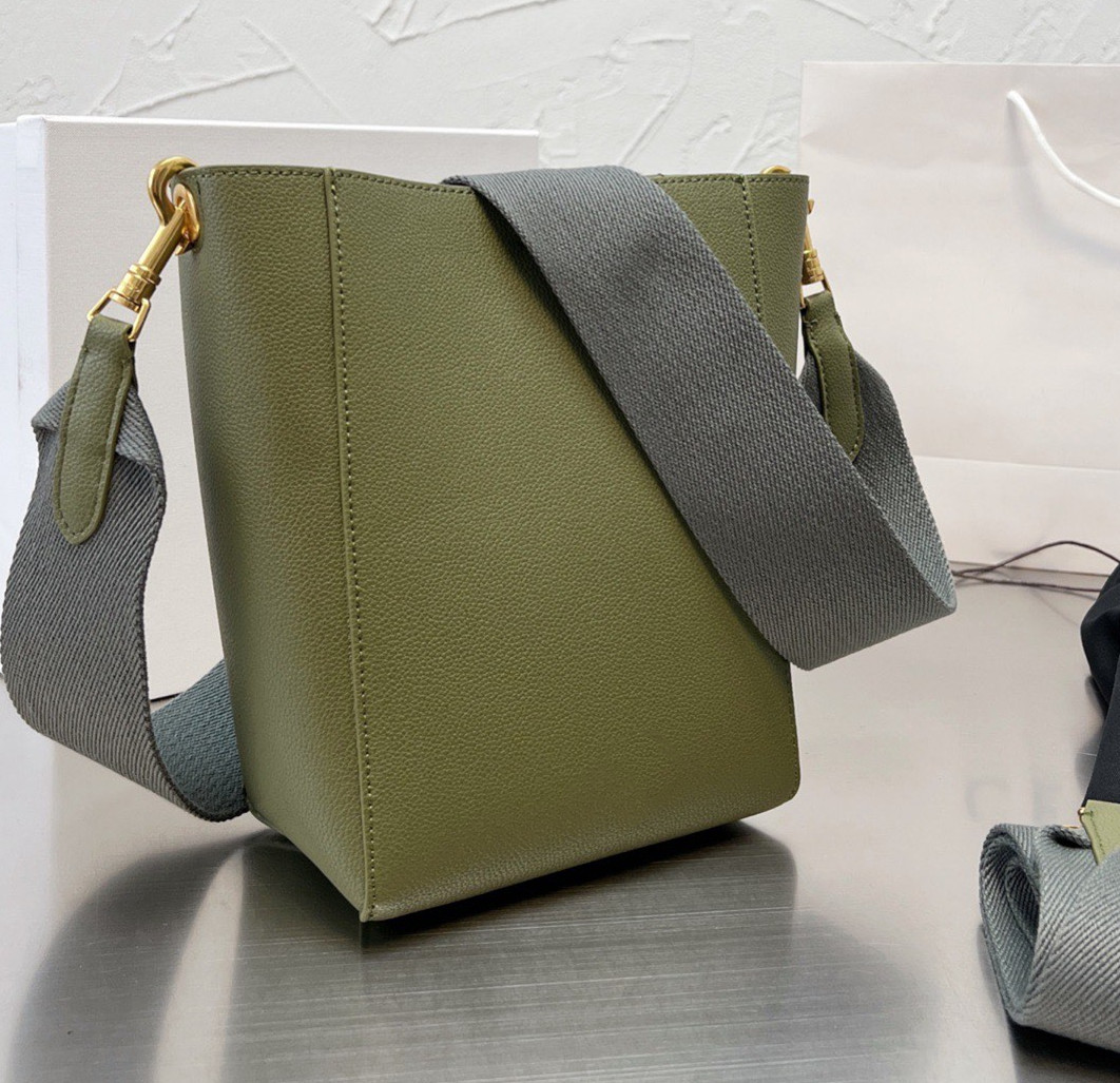 

Designer brand litchi calfskin bucket bag durable wear-resistant simple classic style fashion versatile commuting, Make up the difference