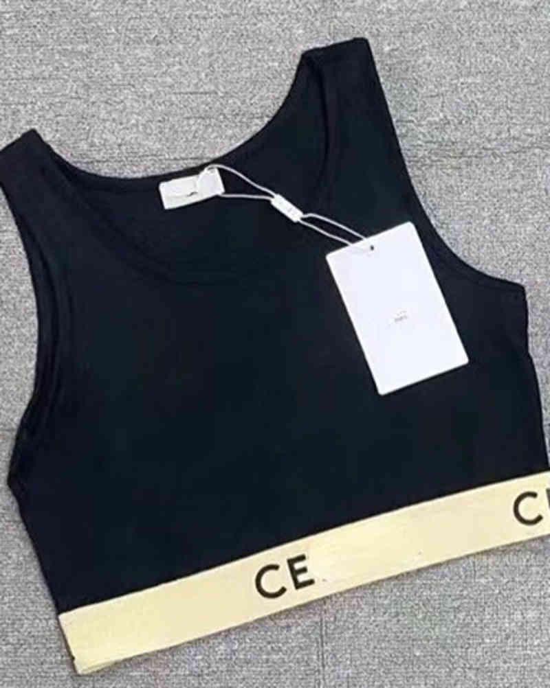 

Women' Tracksuits 2022 Fashion designer design New Style Feel Stretch Cotton Roman Fashion Vest Slim Fit Set, Black