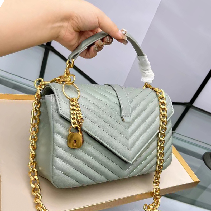 

Designer Women Handbags Purses Luxury Bag Quilting Smooth Cowhide Leather Magnetic Brand Lock Messenger bag New Wave Chain Handbag Fashion flip Shoulder Bags, Black silver label