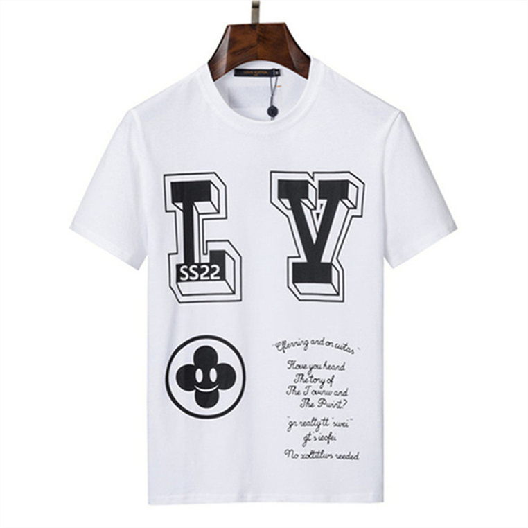 

Fashion T Shirts Mens Women Designers T-shirts Tees Apparel Tops Man S Casual Chest Letter Shirt Luxurys Clothing Street Shorts Sleeve Clothes Bur Tshirts M-XXXL D19