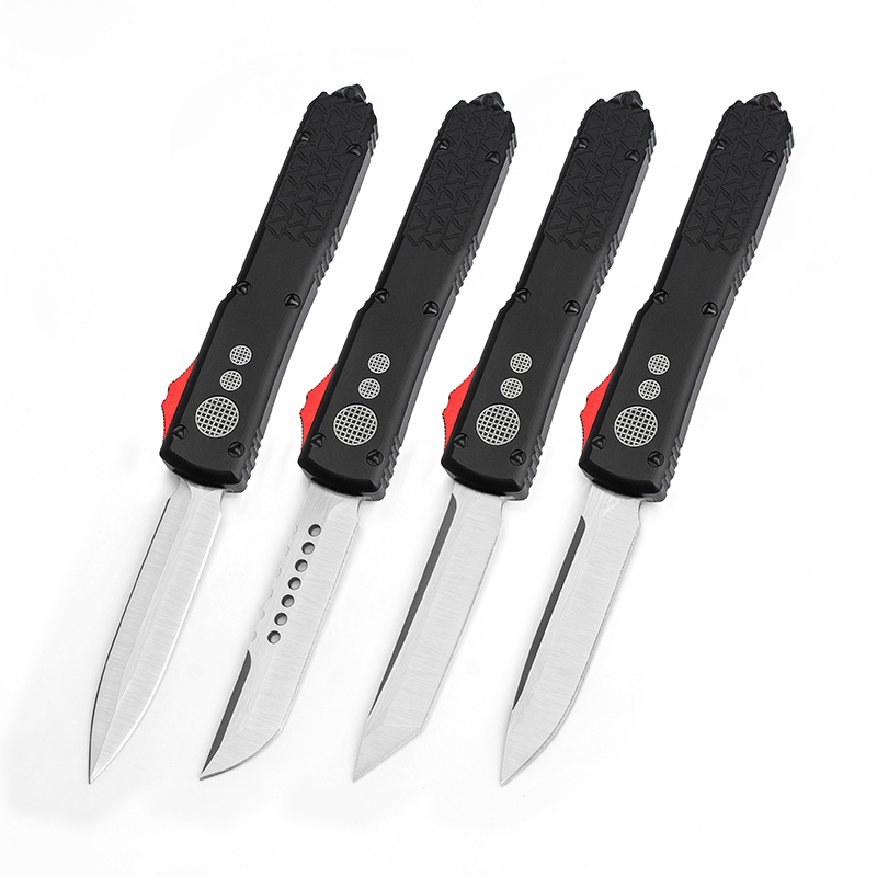 New UT Multi Functional Knife Tri-Grip Tactical Custom Pocket EDC Camping Survival Tools D2 Blade Aviation Aluminum Handle Knives High Quality SU-image-760977100