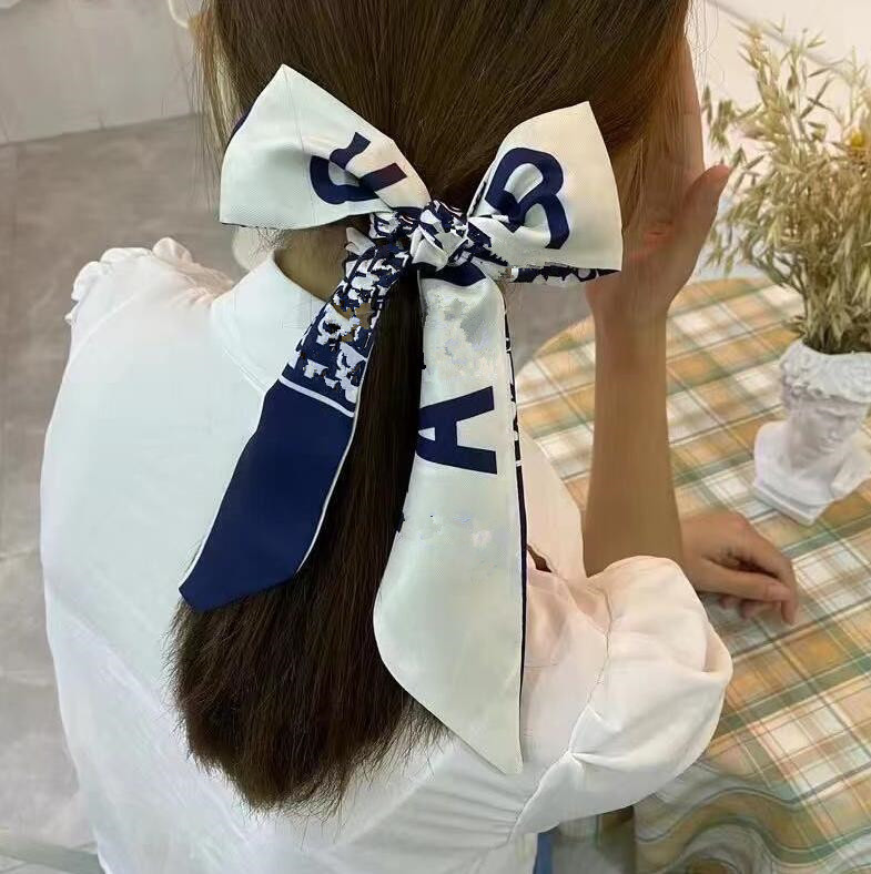 

Designer 100% Silk Cross Headband Women Girl Elastic Hair bands Retro Turban Headwraps Gifts Flowers Hummingbird Orchid