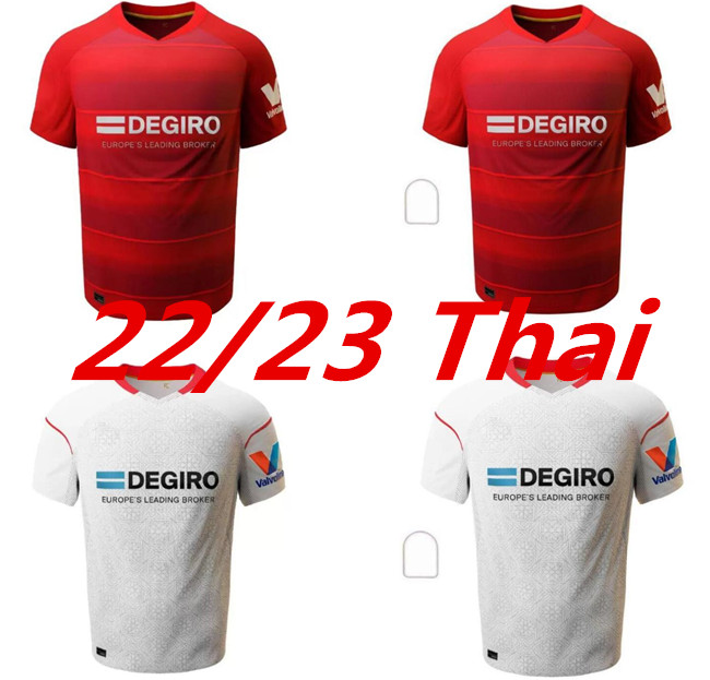 

22 23Seville home away Soccer Jerseys 2022 2023 Sevilla OCAMPOS NAVAS EVER BANEGA DE JONG EL HADDADI TORRES RAKITIC VAZQUEZ KOUNDE 3rd Adult kids Football Shirt set, White