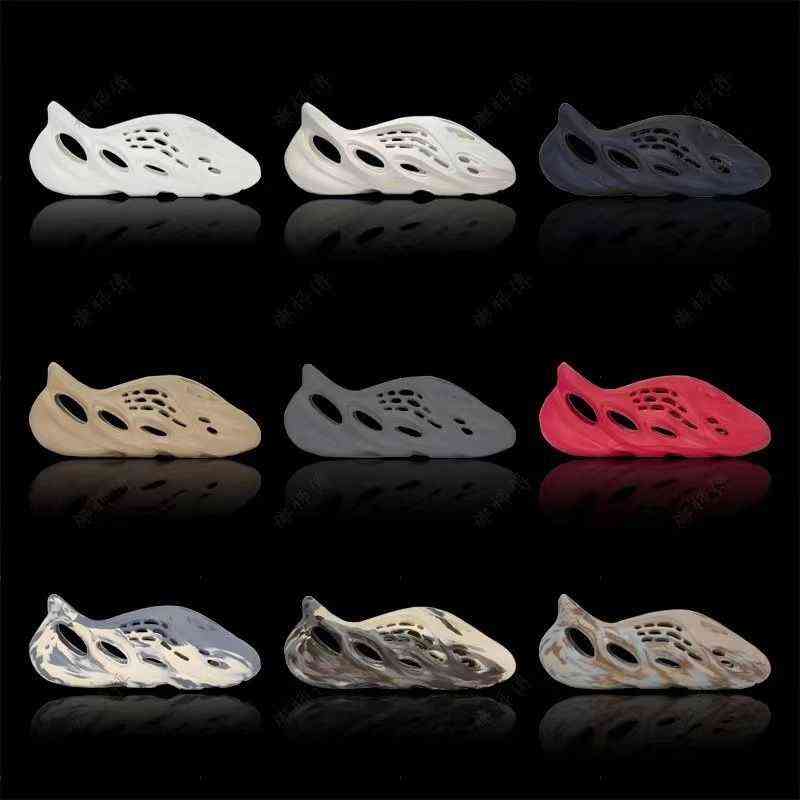 

Designer Slippers Slide Summer Hole Foam Runner Couple Beach Shoes Men and Women Kan Ye Leisure Sandals, Sand