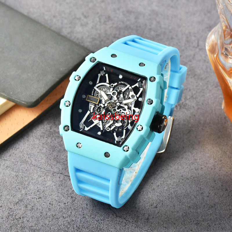 

2022 3-pin full-featured men's watches top brand luxury watch men's quartz automatic men's watch, Box