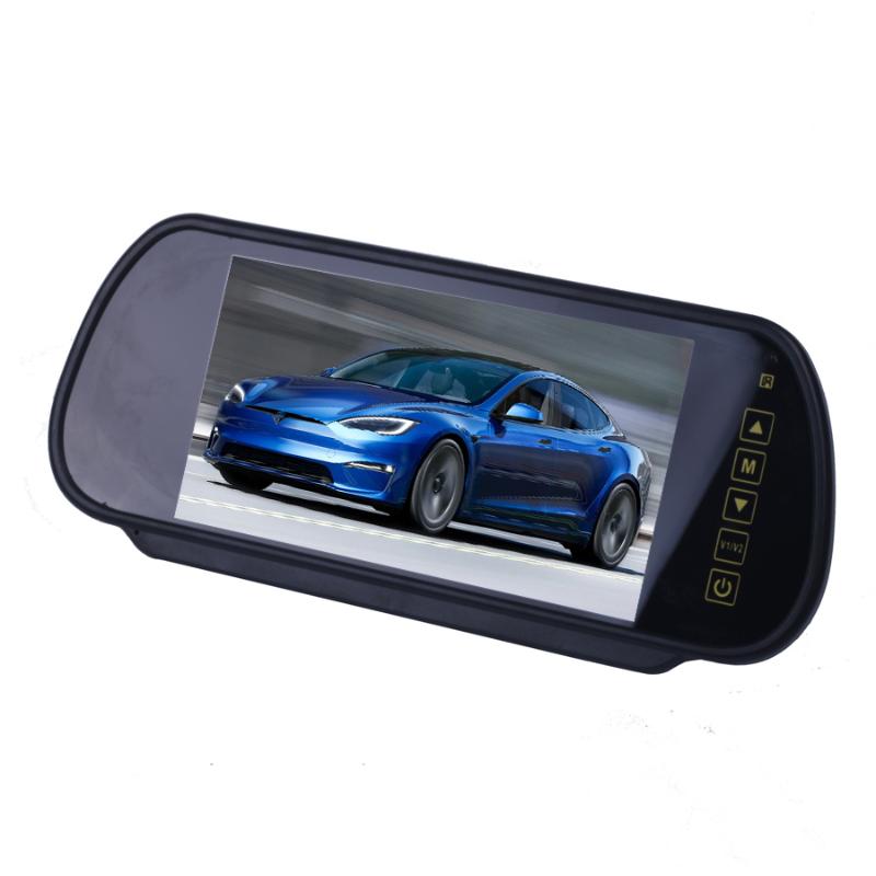 

Other Interior Accessories Inch TFT LCD Widescreen Touch Button Support DVD Car Rearview Mirror Monitor 7'' Parking Reverse Rear Vie