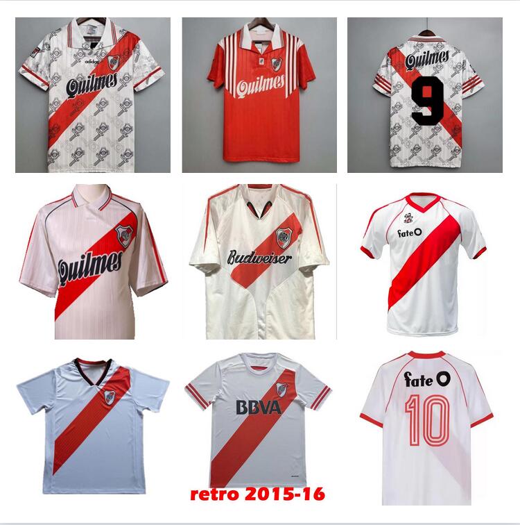 

1986 1987 1995 1996 1997 river plate retro soccer jerseys 86 87 95 96 97 15 16 18 19 Caniggia Gallego Alzamendi Norberto Alonso Copa Libertadores vintage football SHIRT