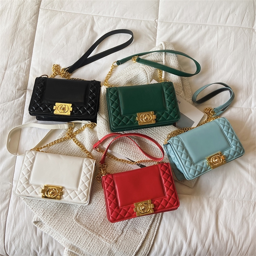 

56% OFF 2022 trendy s female new minis fashion chain bag texture large capacity Single Shoulder Messenger Bag, Red