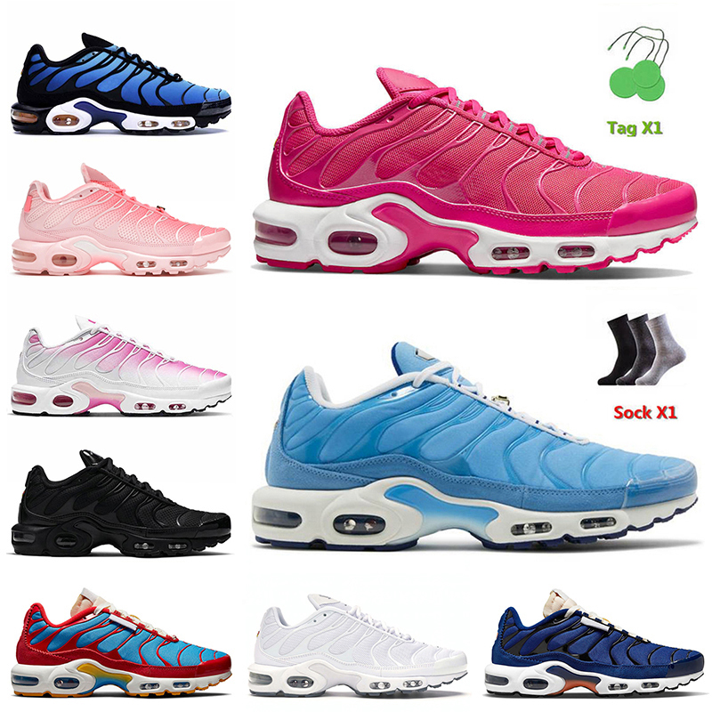 

Pink Prim University Blue Tn Plus Running Shoes Women Mens Trainers Tnplus Tns 2022 New White Black Outdoor Mesh Jogging Sports Sneakers Big Size 12 Runners Fashion, B46 worldwide 40-46