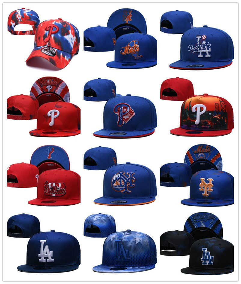 

Snapbacks New York''Mets''Sports Caps Los Angeles''Dodgers''hats Philadelphia''Phillies''Baseball Cap Adjustable Fit Hat