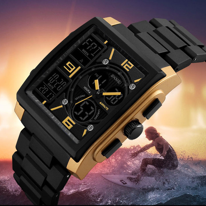 

2022 Luxury Cost Big Dail Digital Watch For Mens G Outdoor Sports Watch Shock Hand Clock Waterproof Electronic Wrist Watch CX220406