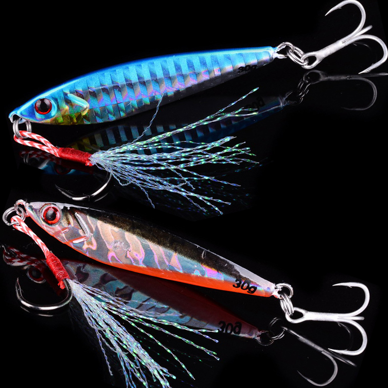 

Metal Jig VIB Fishing Lure 14g 21g 30g Sinking s Sea Jigs Spoon Winter Good For Jigging Hard Ice Bait 220721