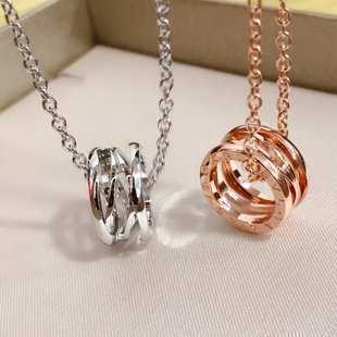 Necklaces for Women Crystal 925 Sterling Silver Animal Jewelry Opal Pendants Shell Moon and Stars-image-749077604