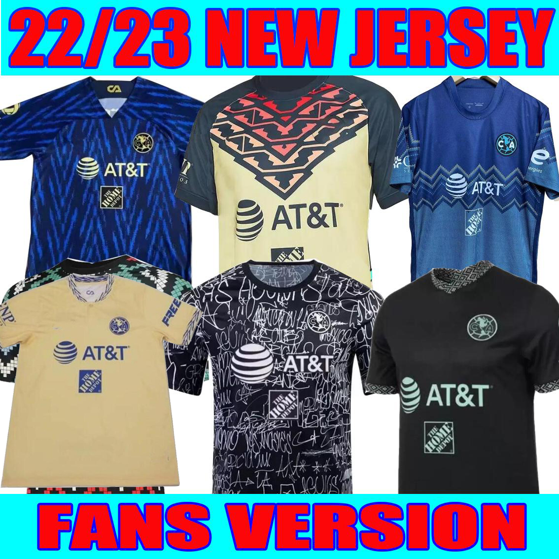 

liga mx 22 23 Club America Soccer Jerseys third 2022 2023 FUENTES AQUINO J.DOS SANTOS D.VALDES R.Martinez Camisas de Futebol training Football Shirt size S-3XL, 22-23 away