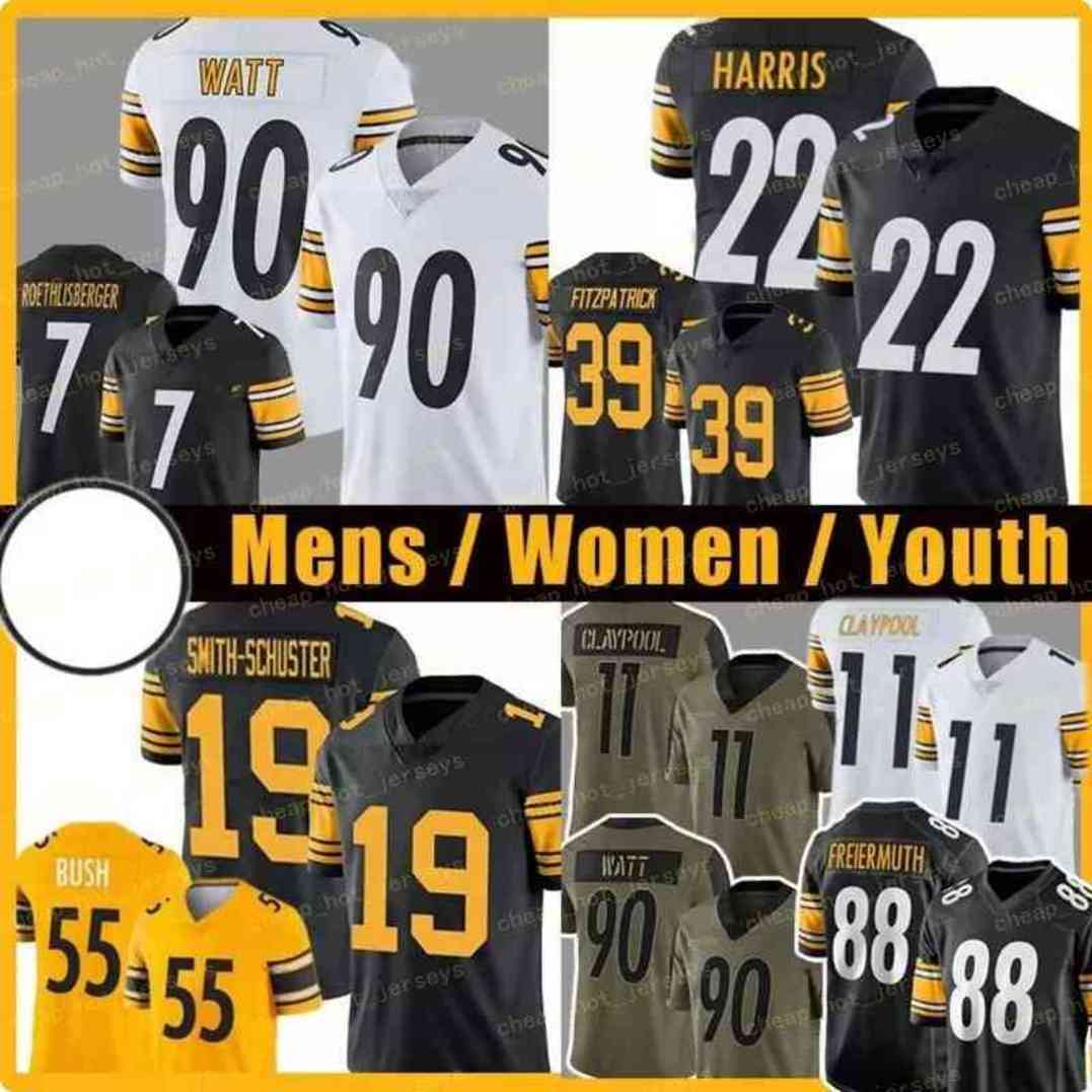 

8 Kenny Pickett Pittsburgh''Steelers''10 Mitchell Trubisky Jersey Najee Harris T.J. Watt Ben Roethlisberger Pat Freiermuth Chase Claypool Polamalu Devin Bush, Women