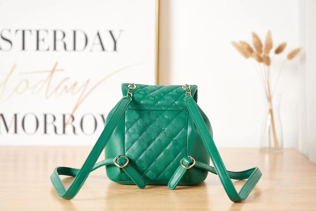 

2022 High Quality Fashion Lamb Leather Backpack Bag PALM SPRINGS Mini Size Ladie Kids School Bag Backpacks Style Spring Ladies BackpackTravel Tote Bags, Box