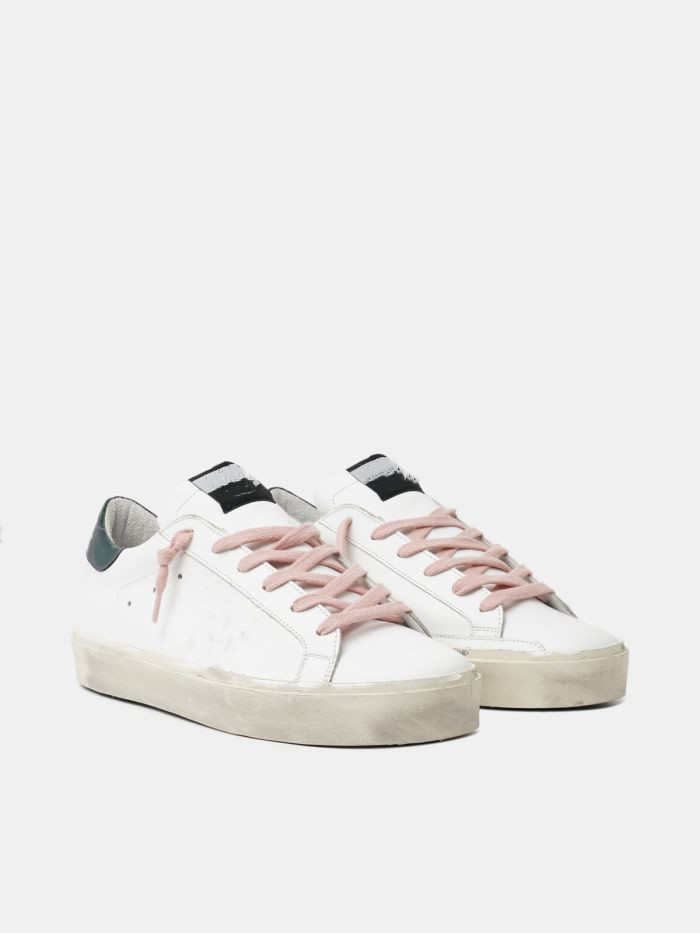 

Couples casual shoes designer luxury top versionWhite Hi-Star sneakers with glittery star and pink lacesItalian genuine leather small dirty shoes, Photo