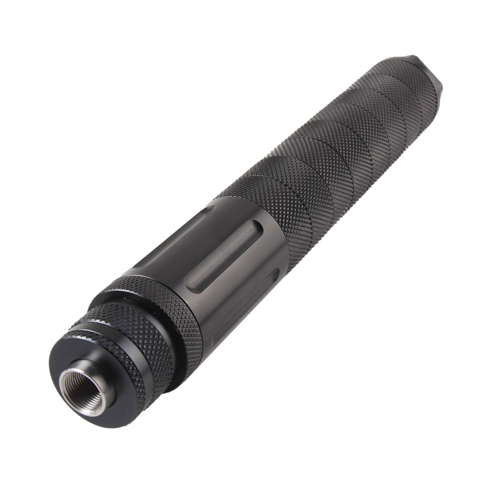 

10''L 1.57''OD Alu 1/2-28+5/8-24 Fuel Filter Modular Solvent Trap 1.375x24 MST + 1/2x28, .578x28, 9/16x24, 13.5x1LH Stainless Steel Booster Napa 4003 Wix 24003