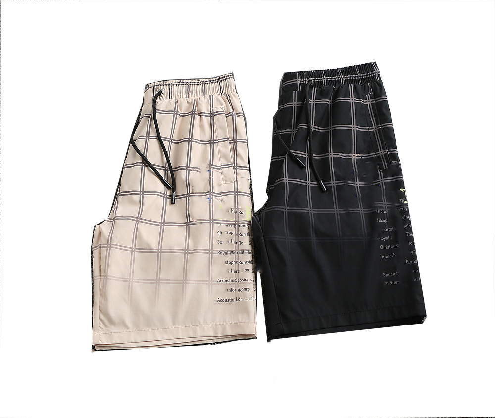 2022 Pantalons courts du designer féminins Mentes Réflexion High Street décontracté pantalon lâche Trache à cordon