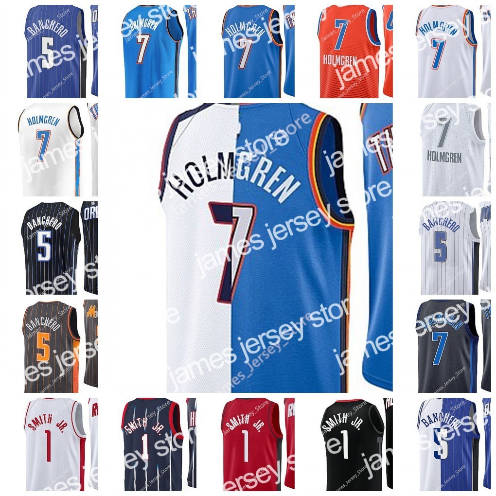 

Printed 5 Paolo Banchero Jersey 7 Chet Holmgren 45 Jabari Smith Jr. Jerseys NCAA 2022 Draft Pick Basketball Jersey Men Women Youth Leave us