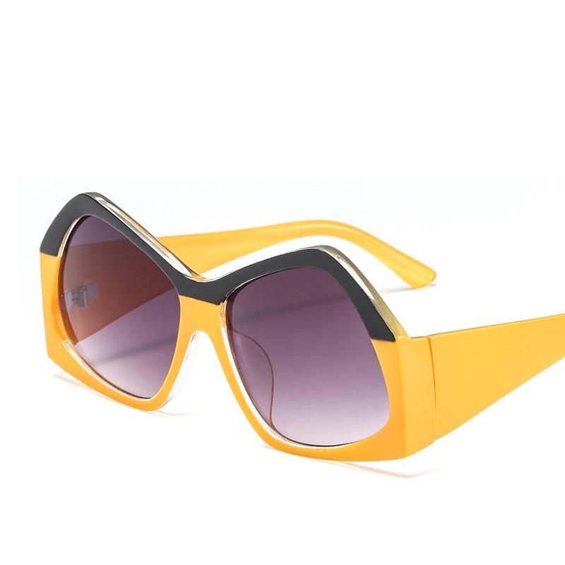 

Sunglasses Oversized Square Women Vintage Designer Sun Glasses Polygon Shades UV400 Men Male Female Eyewear Oculos
