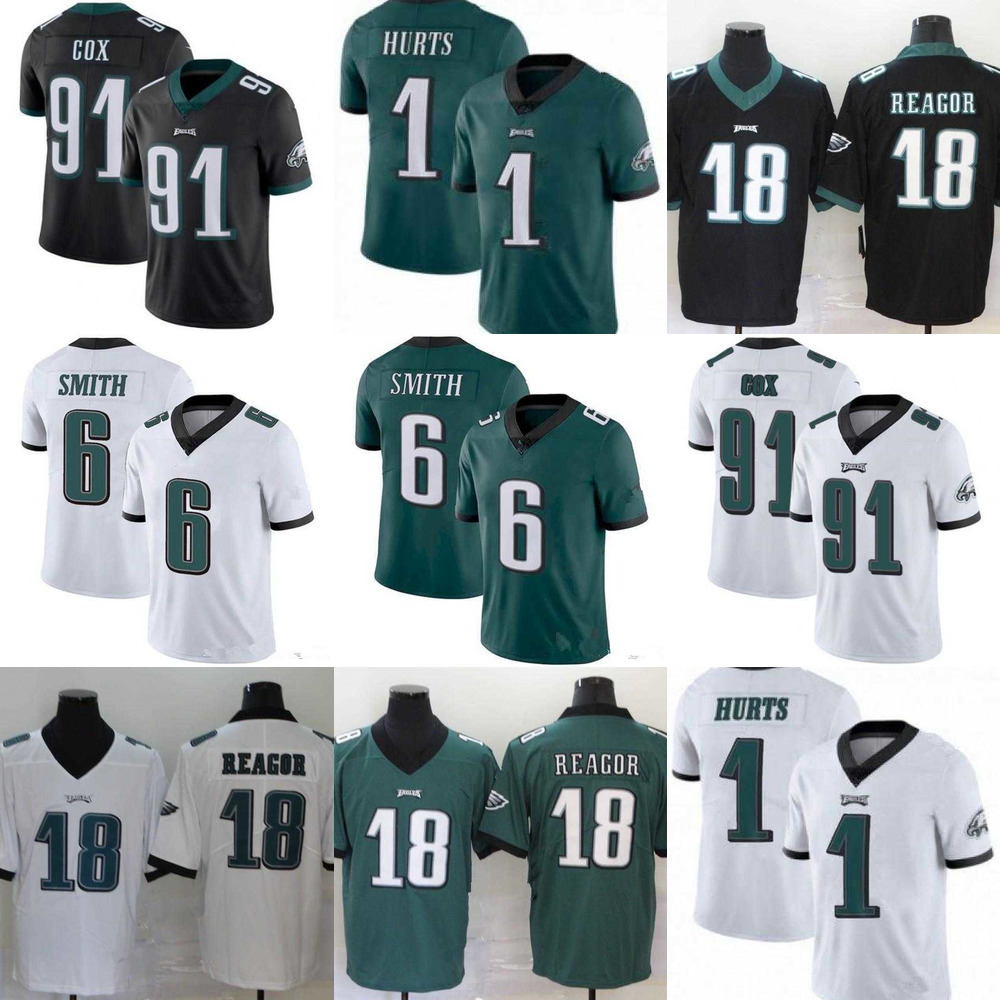 

Men women youth Philadelphia''Eagles''jersey 6 DeVonta Smith 1 Jalen Hurts 11 AJ Brown 18 Jalen Reagor 91 Fletcher Cox Football Jerseys, Color