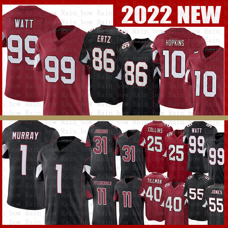 

Budda Baker Jersey 99 J.J. Watt 1 Kyler Murray James Conner DeAndre Hopkins A.J. Green Zach Ertz Isaiah Simmons Dennis Gardeck Matt Prater Pat Tillman Fitzgerald Football, Mens jersey(nz)