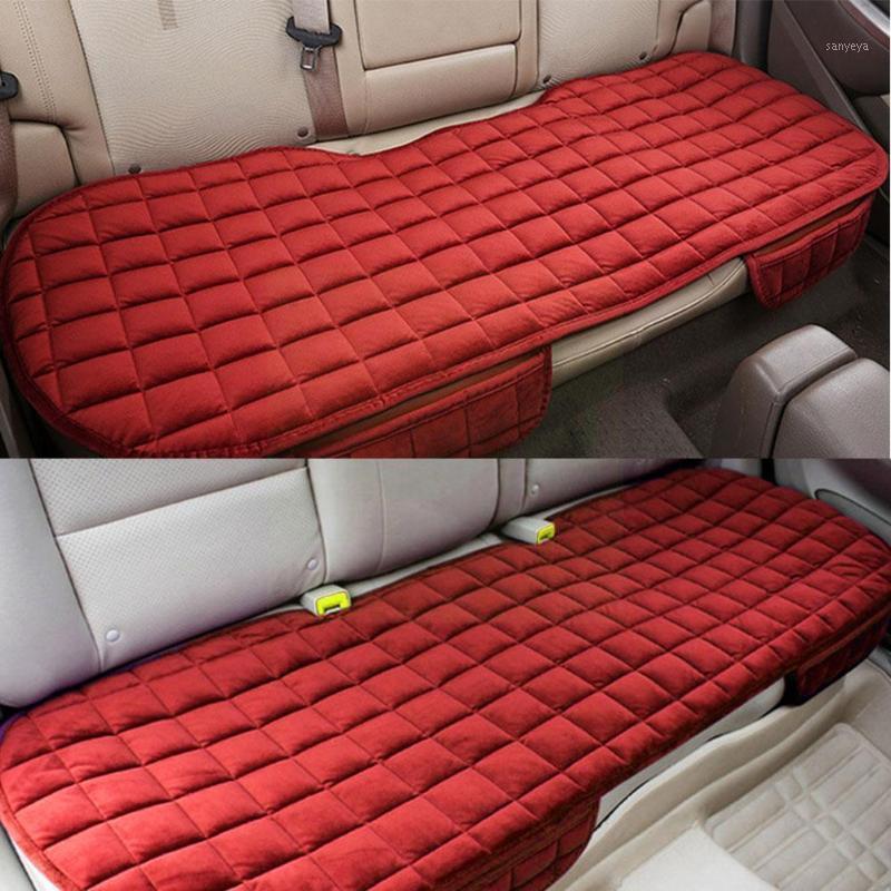 

Car Seat Covers Cover Front Rear Flocking Cloth Cushion Non Keep Warm Suv Protector Winter Universal Auto Van Slip Mat Pad Fit D7A2