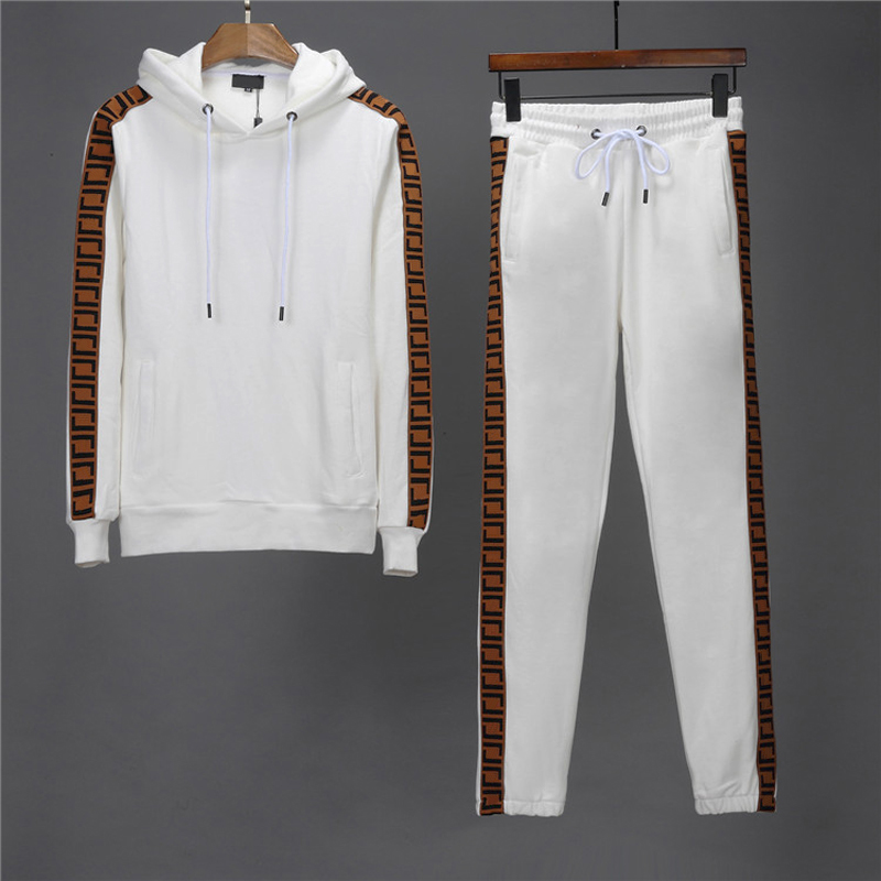 

Men's Tracksuits designer 2022 Mens Designer Tracksuit Men Womens Jogger Sweatsuits Man Pants track suit Clothing Casual Sweatshirt Pullover Tennis Sport 8D24, White