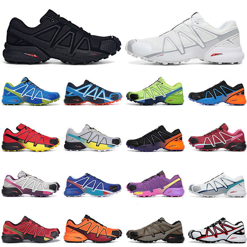 

Outdoor Speed Cross 4 CS Athletic Mens Womens Running Shoes Sports Sneakers Purple Green Pink Red Black White Men Women Trainers Jogging Walking Size 36-47, A1 36-40 (1)