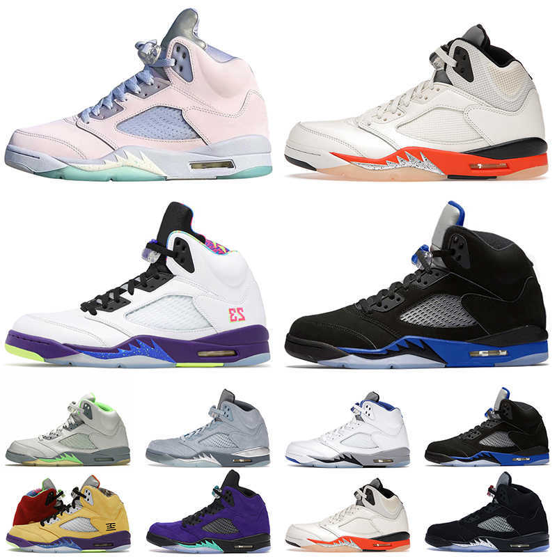 

Shattered Backboard 5 5s Men Basketball Shoes Easter Bluebird Green Bean Racer Blue Raging Bull what the Sports Sneakers Mens Trainers