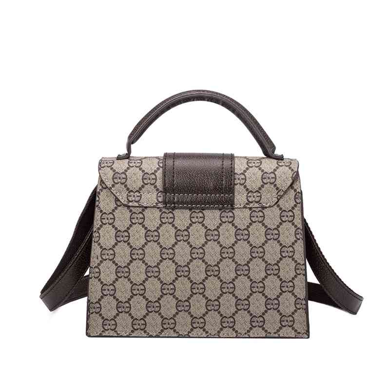 Versatile women's bag summer new simple printing small square style sling one Shoulder Messenger Bag Bags-image-772485294