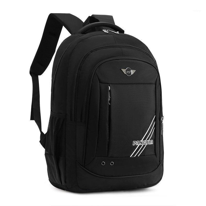 

Backpack Large Capacity Men Backpacks High School Bag For Boys Teen College Students Back Pack Black Nylon, Blue
