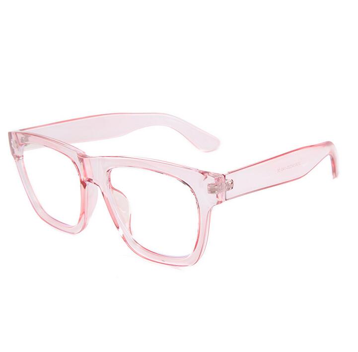 

New Pink Designer Woman Sunglasses Optical Frames Green Round Glasses Frame Clear lens Eyewear Candy Color eyeglasses frame Women Men