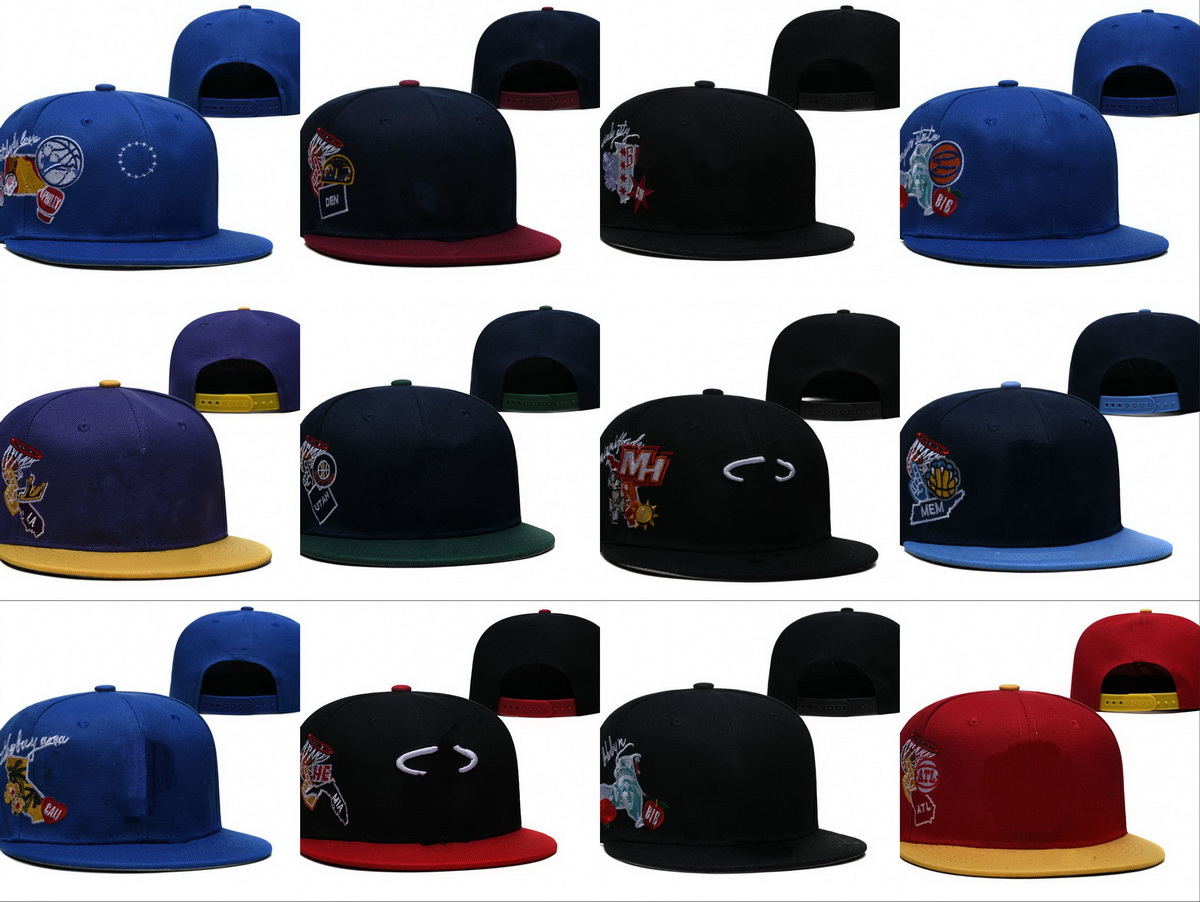 

New Basketball Caps For Men Women Designer Snapback Hats Team Color Adjustable Mix Match Order All Cap Top Quality Hat, Mix order leave me item code